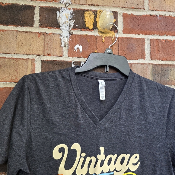 Bella Canvas Gray Vintage 1970 Tee - Picture 4 of 10